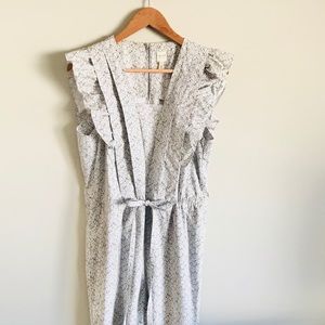 Rebecca Taylor crisp cotton jumpsuit.